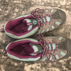 Merrell kids hiking shoes